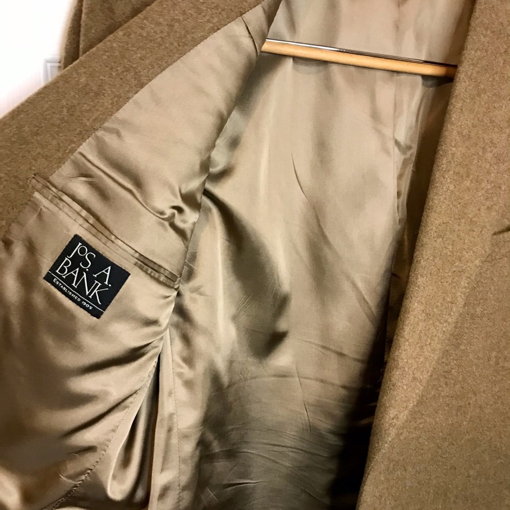 Jos.A. Banks 100% Camel Hair Sports Coat - Picture 12 of 16